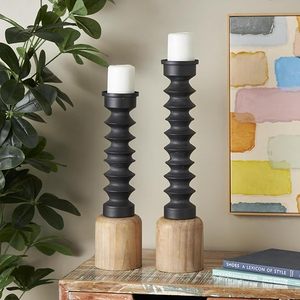 Handcrafted Wooden Hand Shape Candle Holder Decorative Tabletop Candle Stand <b>Rustic</b> Home Decor - Product Image 1