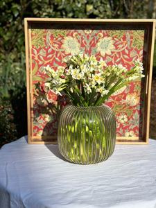 Plateau de service en émail à motif unique, inspiré de la culture indienne du Rajasthan, grand plateau pour collations, disponible à l'international à prix ciblé - Product Image 6