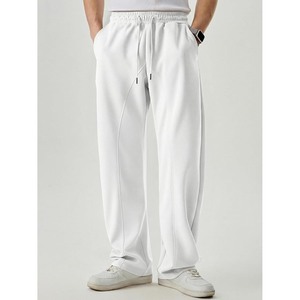 Pantalon de survêtement ample personnalisé, coupe décontractée, style streetwear haut de gamme, fabricant - Product Image 5