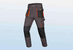 Pantalon cargo de sécurité haute visibilité pour homme, respirant, 100 % coton, réfléchissant et détectable par les détecteurs de métaux - Product Image 3