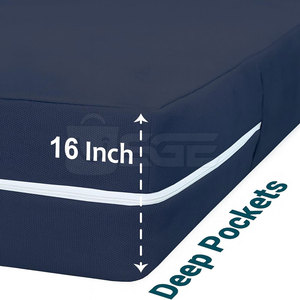 Funda Protectora para Cama de Fábrica con Tela de Poliéster Resistente y Ajuste Seguro, Cubrecolchón de Poliéster - Product Image 5