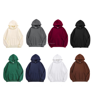 Streetwear Custom Logo Embroidered Luxury Cotton Puff Printing <b>Black</b> Stone Washed Heavyweight Hoodie for <b>Men</b> - Product Image 5