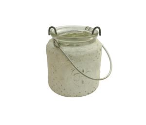 Portavelas de cristal hecho a mano de gran calidad, diseño antiguo esmerilado para iluminación romántica para decoraciones votivas de té de Navidad - Product Image 1