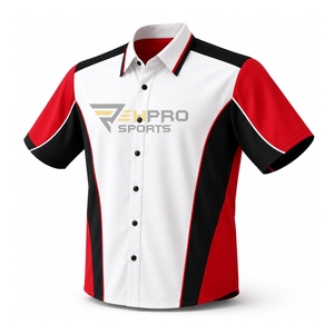 ผู้ผลิต ผู้จัดจำหน่าย เสื้อแข่งรถ แขนสั้น เสื้อทีมแข่งรถ เสื้อทีม F1 เสื้อช่างยนต์มอเตอร์สปอร์ต - Product Image 1