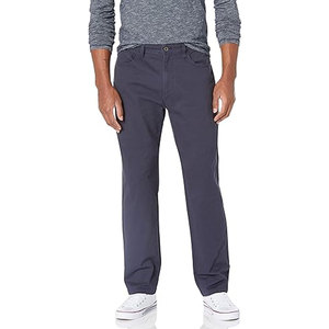 กางเกงชิโน่ผู้ชายทรงแอธเลติก 5 กระเป๋า ใส่สบาย ยืดหยุ่นได้ เหมาะสำหรับใส่ทำงานหรือลำลอง ทรงเข้ารูป ผ้าคอตตอนผสม ทนทาน ใส่ได้ทุกวัน - Product Image 1