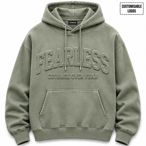 Sudadera con Capucha de Invierno Tridimensional 3D de Primera Calidad, Logotipo Personalizado, Bordado 100% Algodón Puro, Sudadera Extra Grande de Estilo Urbano - Product Image 5