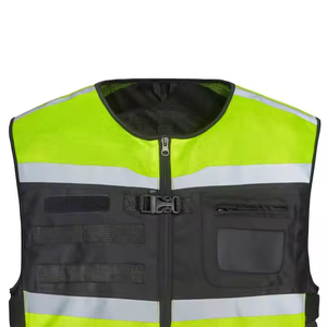 Gilet de sécurité réfléchissant imperméable OEM ODM avec éclairage LED pour usage industriel et de construction, logo personnalisé - Product Image 5