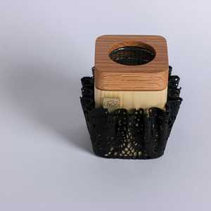 Simple & Elegant Design Religious Use Wood & Metal Incense <b>Burner</b> Bakhoor Holder Eco-Friendly Trending Cheap Price Wholesale - Product Image 4