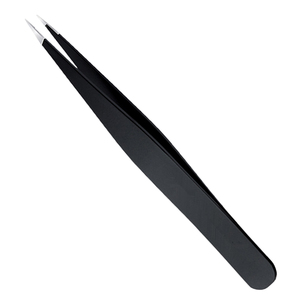 Kit de Pinzas Profesionales para Cejas Negras con Tijeras Afiladas para el Cuidado de las Cejas, Juego de Pinzas de Estilo Moderno y Duradero, Muestra Gratis - Product Image 4