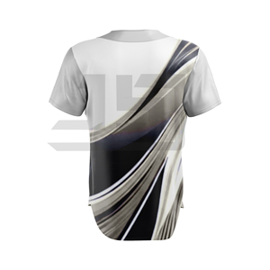 Maillot de baseball JAMEZ SPORTS pour adulte, coupe confortable, anti-humidité, 100 % polyester, manches courtes, uniforme unisexe pour l'entraînement - Product Image 5