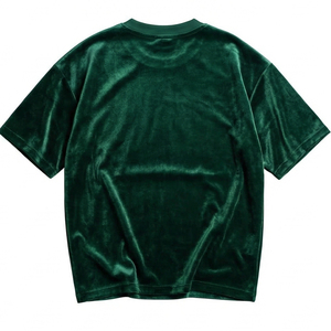 Camiseta Oversize de Algodón Larga con Dobladillo Curvo Estilo Hip Hop para Hombre - Moda Urbana de Verano para Combinar en Capas - Product Image 3