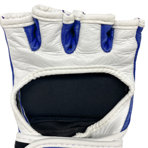 Gants de MMA pour hommes et femmes, gants de kickboxing à paume ouverte, pour entraînement au sac de frappe, équipement de Muay Thai, en cuir PU - Product Image 6