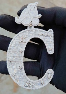 Pendentif en argent sterling 925 serti de diamants, best-seller, pour les fêtes et les occasions, disponible à un prix avantageux - Product Image 3