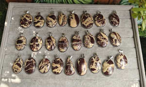 Latest Arrival Coconut Jasper Valuable Gemstone Jewelry Pendant Necklace Fashion Jewelry Pendant <b>rare</b> <b>Crystals</b> in Bulk for Gift - Product Image 5