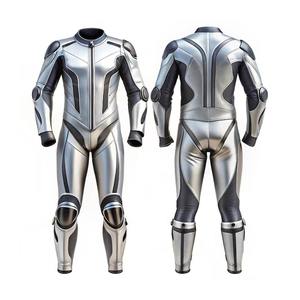 Combinaisons de moto en cuir coupe-vent pour le sport, grande taille, sur mesure, prix de gros - Product Image 5