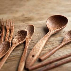 Cucharas de Madera Ecológicas al por Mayor, las Más Vendidas, de 5.8 Pulgadas, Cucharas Pequeñas para Miel, Mermelada y Condimentos, Solo Lavar a Mano, para Cocina - Product Image 4
