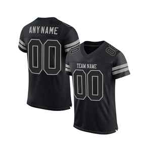 Maillots de football américain pour hommes, confortables, à séchage rapide, en polyester, à manches courtes, très vendus, maillot de football américain, chemise de rugby - Product Image 5