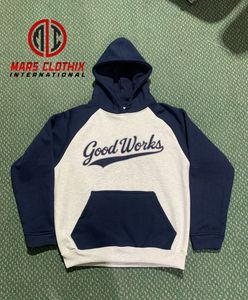 เสื้อฮู้ดดี้ขนาดใหญ่พิเศษคุณภาพสูงแบบกำหนดเอง พร้อมลายพิมพ์เรียบๆ โลโก้สั่งทำได้ พร้อมสำหรับฤดูหนาว ระบายอากาศได้ดีและแห้งเร็ว - Product Image 1