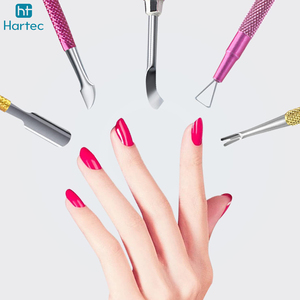 Lightweight All-in-One Professional Cuticle Care Tool Sets Durable Stainless Steel <b>Nail</b> Art Maintenance <b>Kit</b> With Textured Grip - Product Image 3