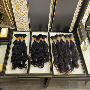 Pelo Rizado a granel, 1100% cabello remy indio del Sur sin procesar, oferta, sin compromiso de calidad y sin piojos - Product Image 1