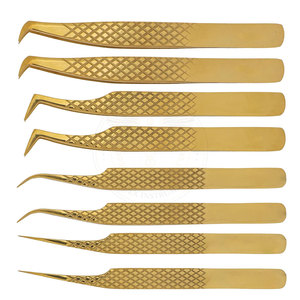 Pinzas Aplicadoras de Pestañas High Beauty, Herramienta Profesional para Colocación de Pestañas, Punta Dentada Duradera de Acero Inoxidable, Accesorio de Belleza - Product Image 4