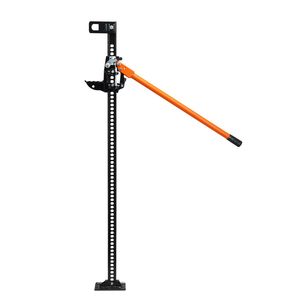 Martinetto Agricolo/Stradale per Carichi Pesanti da 60 Pollici, Capacità 7000 Libbre, con Cinghie di Fissaggio a Cricchetto - Product Image 1