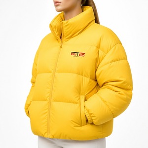Women Puffer <b>Jacket</b> High Performance Outdoor Wear Women Puffer <b>Jacket</b> Designed With Lightweight Insulation Warm Lining - Product Image 1