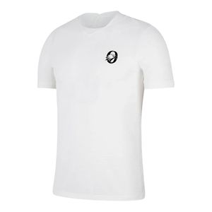 เสื้อฟุตบอลผู้ชายสีขาวเรียบ โพลีเอสเตอร์ น้ำหนักเบา เสื้อกีฬาฟุตบอลสำหรับทีม ฝึกซ้อม แข่งขัน ชุดกีฬา - Product Image 1