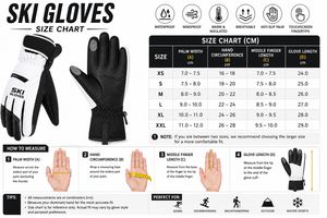 Gants d'hiver à écran tactile PRI pour hommes et femmes, gants thermiques chauds, gants de ski chauffants, imperméables, sports d'hiver en plein air, hiver frais - Product Image 6