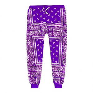 Pantalon de jogging décontracté pour homme, style harem, en toile légère, avec cordon de serrage, séchage rapide, respirant et confortable - Product Image 3