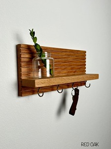 Premium Wooden <b>Key</b> Holder <b>Wall</b> <b>Hooks</b> Perfect For Home Entryway Office <b>Wall</b> Decor And Space Saving <b>Key</b> Storage Solution - Product Image 4