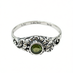 2.5 Grams <b>Peridot</b> Fashion <b>Ring</b> - Product Image 2