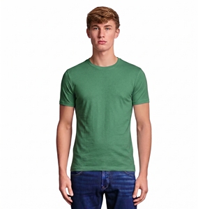 เสื้อยืดคอกลมแขนสั้นทรงปกติสำหรับผู้ชาย พิมพ์ลายสกรีนแบบกำหนดเองของ Sprint Sports ผลิตจากผ้าถักเนื้อนุ่ม ระบายอากาศได้ดี เป็นมิตรต่อสิ่งแวดล้อม - Product Image 3