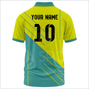 เสื้อคริกเก็ตแบบกำหนดเองปี 2026 เสื้อเจอร์ซีย์แห้งเร็ว ระบายอากาศได้ดี ชุดกีฬาซับลิเมชั่น ขายส่งจากโรงงานโดยตรง - Product Image 3