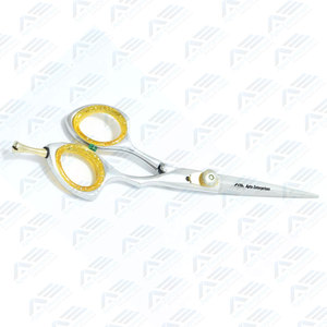 Ciseaux professionnels de coupe de cheveux en acier inoxydable Ciseaux de coiffeur pour une utilisation en salon avec une prise en main confortable et des coupes de précision - Product Image 4