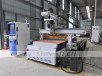 Routeur CNC 4 axes Jinan M-shine en promotion avec machine de gravure pour le travail du bois et les pièces de meubles 3D