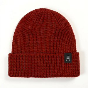 Bonnet unisexe en tricot de couleur unie, style décontracté, bleu, taille adulte 56-58CM - Product Image 5