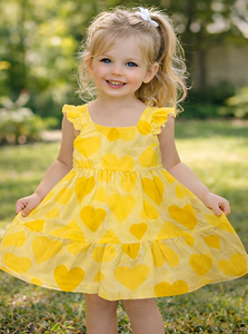 Robe en coton imprimée pour enfants, douce et respirante, tenue décontractée d'été pour filles, au meilleur prix - Product Image 3