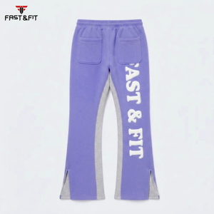 Fashion Custom Logo pants Outdoor Jogger <b>Men</b> Pants & <b>Trousers</b> Digital Print <b>Elastic</b> Drawstring Flare Sweat Pants <b>Mens</b> - Product Image 2
