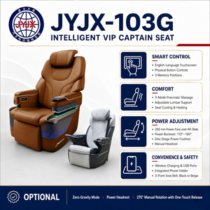 Siège de Capitaine de Luxe JYJX103, Siège Passager Exécutif Premium, Style Classe Affaires pour Metris Viano V-Class Vito W447 - Product Image 5
