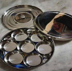 Boîte à épices durable en acier inoxydable, forme ronde, ensemble d'organisateurs de cuisine avec cuillère et couvercle - Product Image 2