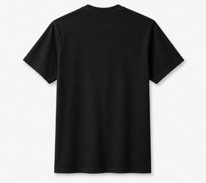 เสื้อยืดคอตตอนสีดำลายกราฟิกเสือ TSU แบบวินเทจขนาดใหญ่พิเศษ - Product Image 2