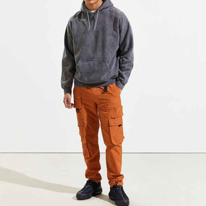 Nouveaux sweats à capuche confortables effet délavé style vintage pour l'hiver 2026 – 100 % coton, séchage rapide numérique, écologiques et respirants - Product Image 1