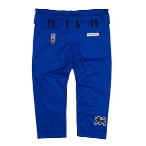 Kimono de Jiu-Jitsu Brésilien (BJJ) Shoyorol 55Done bleu de haute qualité 440 g/m² pour adulte, blanc/personnalisé, 100 % coton, anti-humidité - Product Image 3