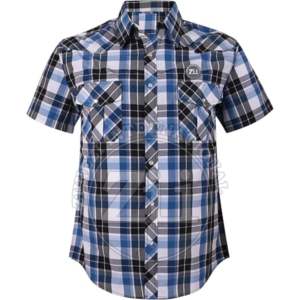 Franela de Algodón a Cuadros Cómoda al por Mayor, 100% Algodón, Manga Corta, Diseño Casual OEM, Impresión de Alta Moda, Tela de Franela de Algodón - Product Image 1