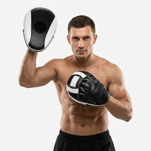 Equipo Deportivo Personalizado: Guantes de Boxeo de Cuero para Entrenamiento de Artes Marciales, MMA, Kickboxing y Taekwondo - Product Image 3