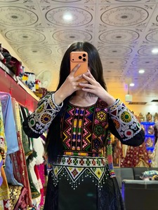 Vestidos Afganos Hechos a Medida, Vestidos Étnicos Vintage Bordados de Manga Larga para Mujer, Ropa Casual para Festivales y Bodas - Product Image 3