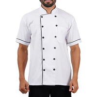 Ventes en gros de blouses de chef personnalisables, chemises imprimées à manches courtes, uniforme de responsable de restaurant, chemise de chef