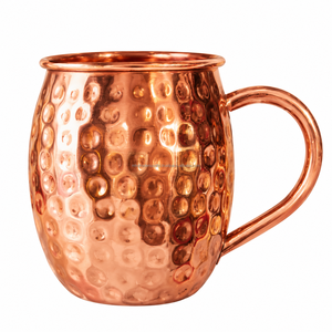 Tasses à Moscow Mule en cuivre martelé personnalisées, 350-400 ml, style vintage, prix abordable, en promotion - Product Image 5