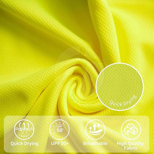 Vêtements de travail à manches longues haute visibilité pour l'extérieur, tissu léger, détails réfléchissants, confortables pour les équipes de travail, chemise de sécurité - Product Image 6